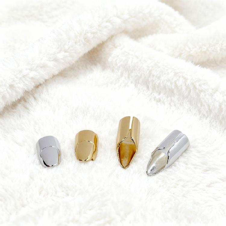 Unisex Metal Nail Cover Ring Hip Hop Cosplay Finger Accessories For Gift Giving Fashion Finger Ring