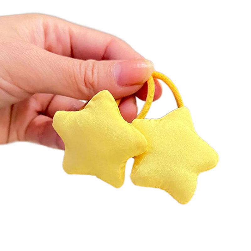 Children's Candy Color Star Hair Tie - Cute Baby Ponytail Accessory