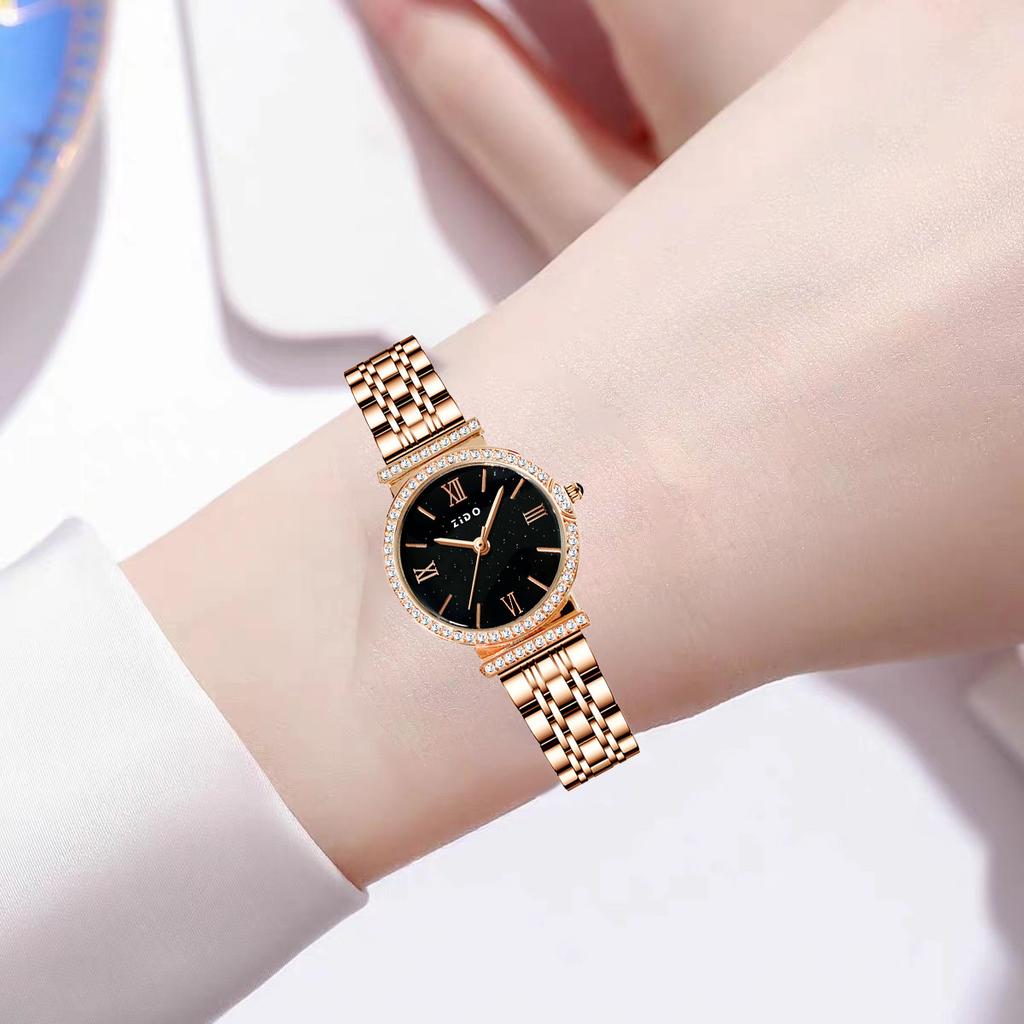 Haute Fashion Simple Versatile Light Luxury High-End Trend Waterproof Ladies Watch 1106