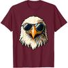 Bald Eagle 4th of July Men Funny Eagle T-Shirt