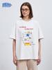 Lovely Sausage Dog Print 100% Cotton Graphic T-shirt Women's Clothing Summer Fashion Simple Lovely Casual Comfy Sleeve Top Y2K