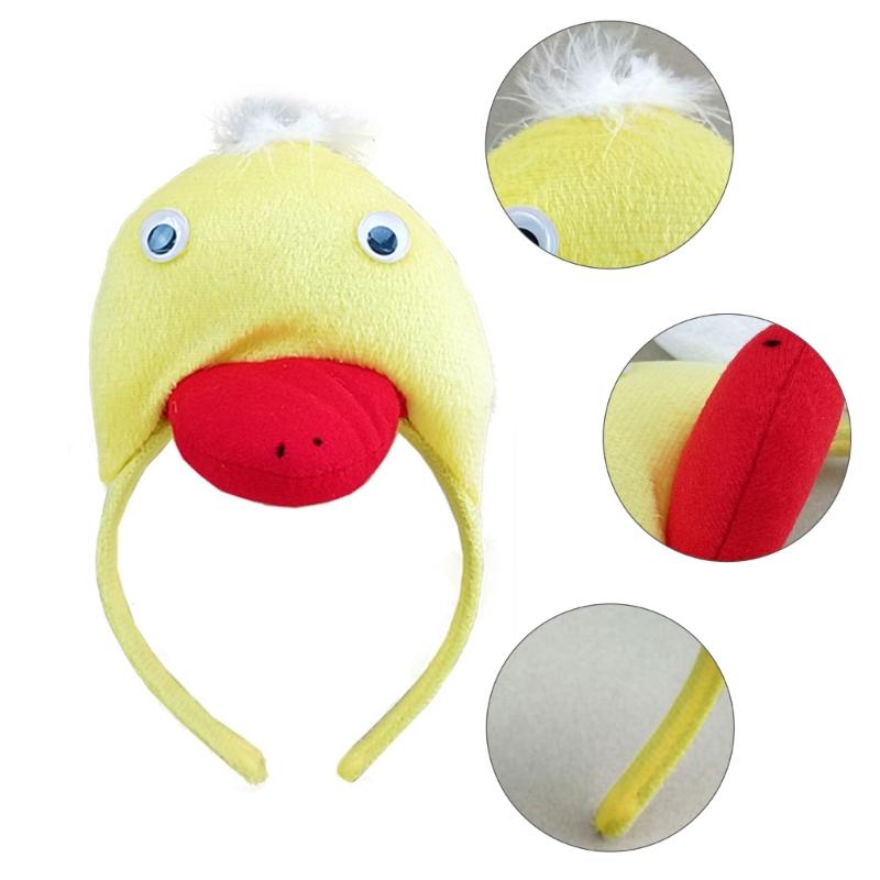 Lekfullt Ank-pannband Ögonfångande Hårband Förbättrar Hårstilar med Nyckfullhet