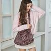 Rabbit Eco bag_Grand Leopard Sunset Rose