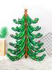 1pc 6D Green Christmas Tree Foil Balloons for Christmas Party Decoration, Birthday, New Year's Eve, Christmas, Holiday Party