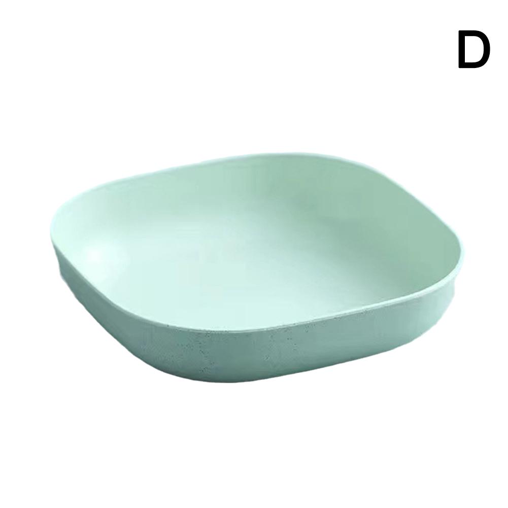 

Набор тарелок из пшеничной соломы, круглые тарелки, небьющиеся, легкие, десертные, обеденные тарелки, домашние, для пикника, фруктов, закусок, салатов, детей