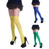 Extra Long Socks Thigh High Tube Cotton Socks Extra Long Boot Stockings for Women Solid Color Over Knee Stockings