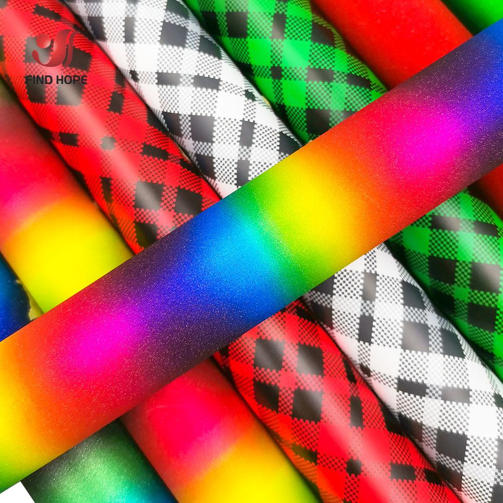 Rainbow Checks Adhesive Crafts Vinyl 10 Assorted Colors Make Graphics Sign DIY Gift Card Festival Home Decal Decoration For Cut
