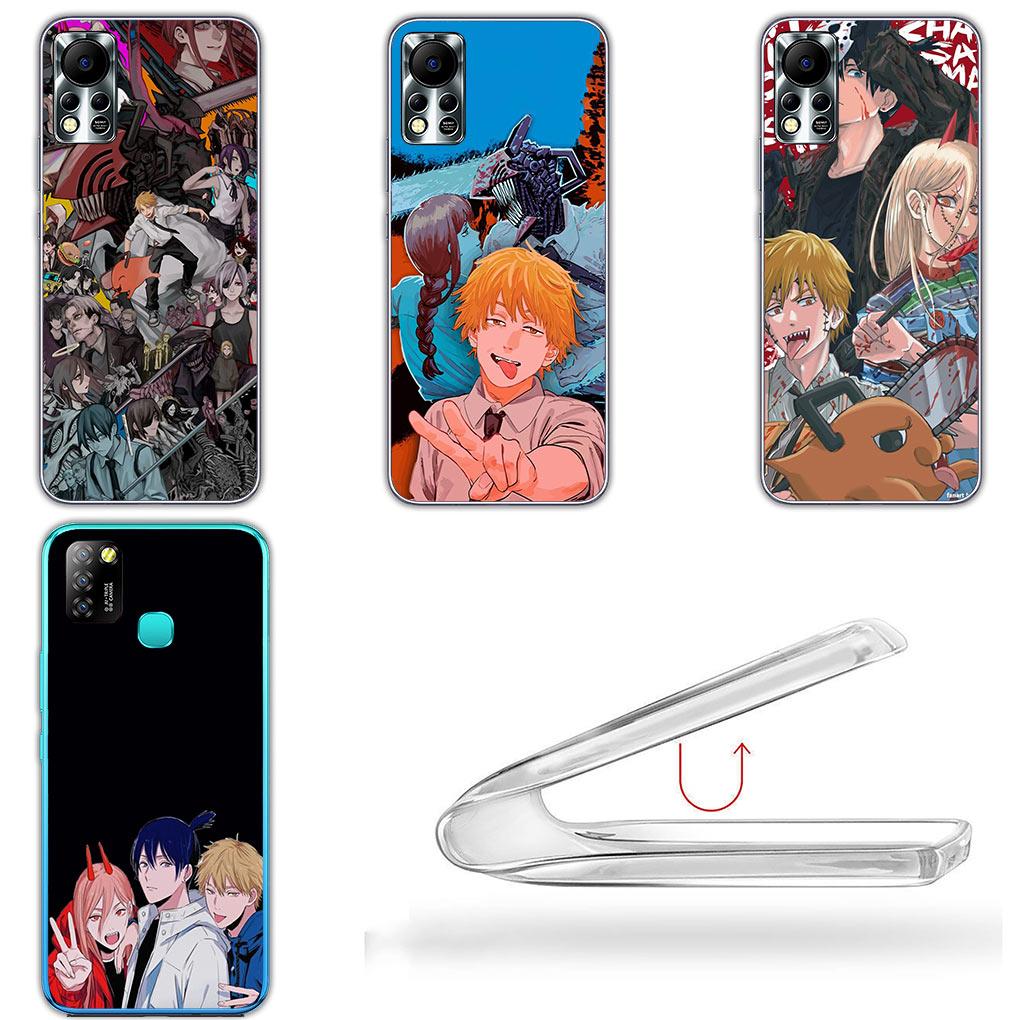 Chainsaw Man Gir Denji Makima Cover for Motorola Moto G13 G14 G53 G54 G62 G72 G82 G84 E13 E20 G42 G32 G23 G22 Casing Phone Case