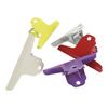 5pcs Colorful Metal Bull Hinge Clips Wall Hanging Heavy Duty Sturdy Spring Large Bull  Paper C