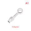 Tubo Freno Idraulico Moto Motorbike An3 Raccordo Banjo M10X1 Connettore Acciaio Inossidabile 0° 28° 45° 90° 10.2Mm