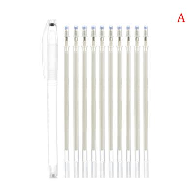 10Pcs Caneta Apagável por Calor Alta Temperatura Desaparecendo Marcador de Tecido Alfaiataria