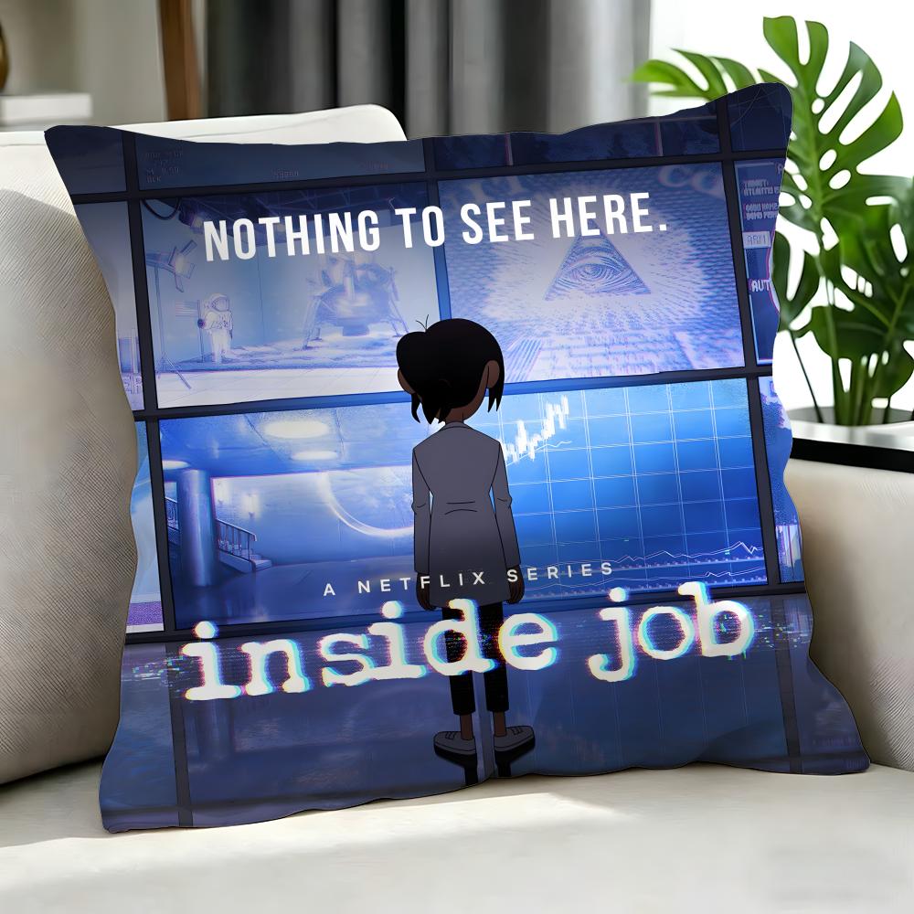 cartoon Inside Job Cushion Cover Cushion Cover Set Pcs x x x Pillowcase Decorative Sofa Home Decor