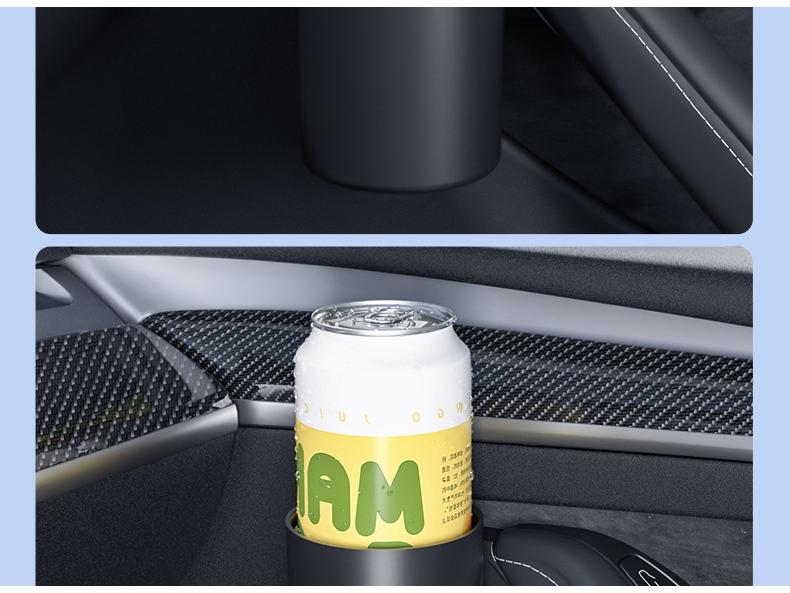Compatible Tesla Model 3/Y Door Handle Cup Holder Storage Box