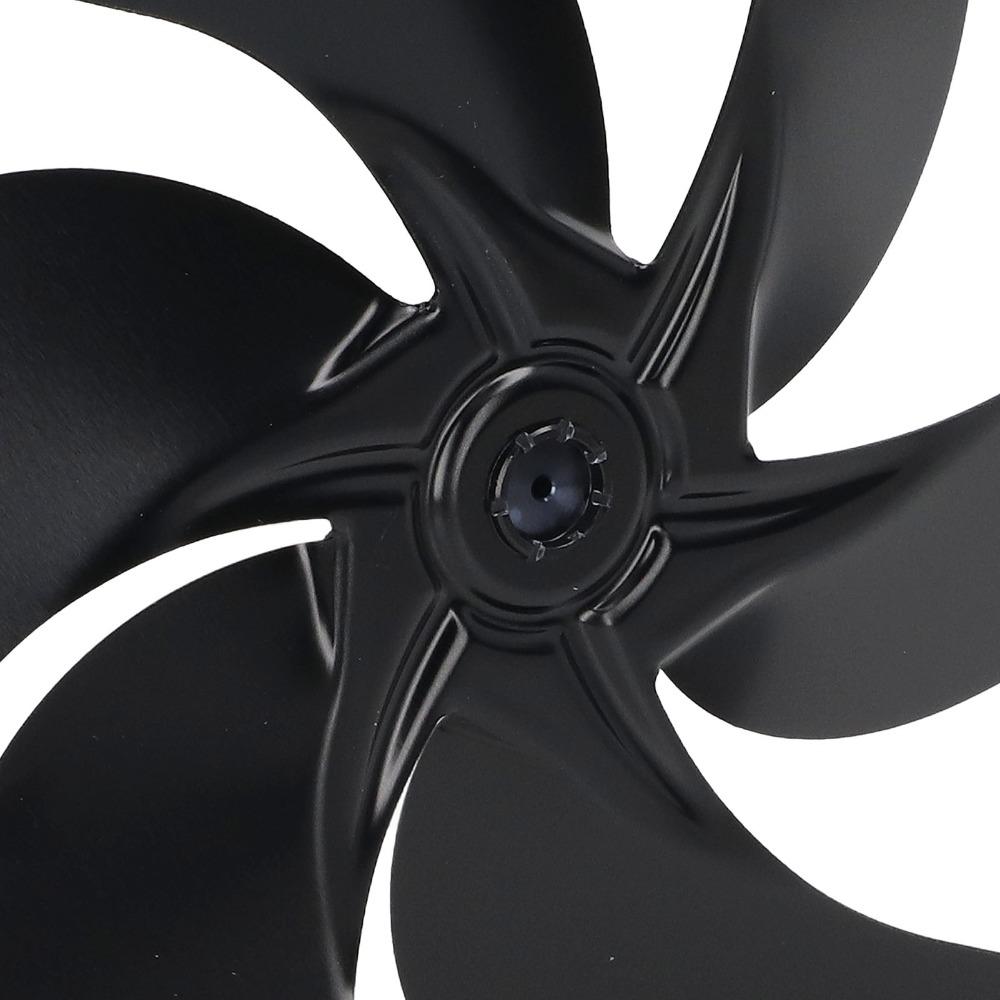 High Temperature Resistant Stove Fan Blades 6-Blades Fireplace Fan Replacement Fireplace Burner