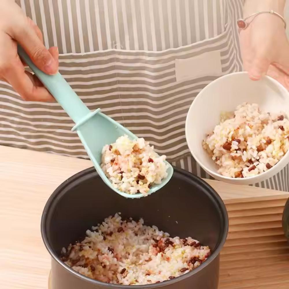 Multifunctional Kitchen Cooking Spoon Space Saving Made of Thermoplastic Hanging Hole Potato Garlic Press Colander Tool