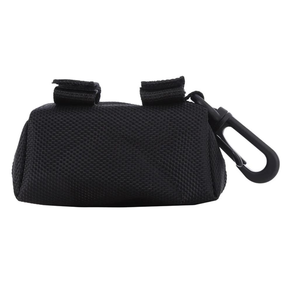 Portable Pet Waste Bag Dispenser Small Lightweight Dog Poop Bags Storage Bag with Hooks Garbage Trash Bags