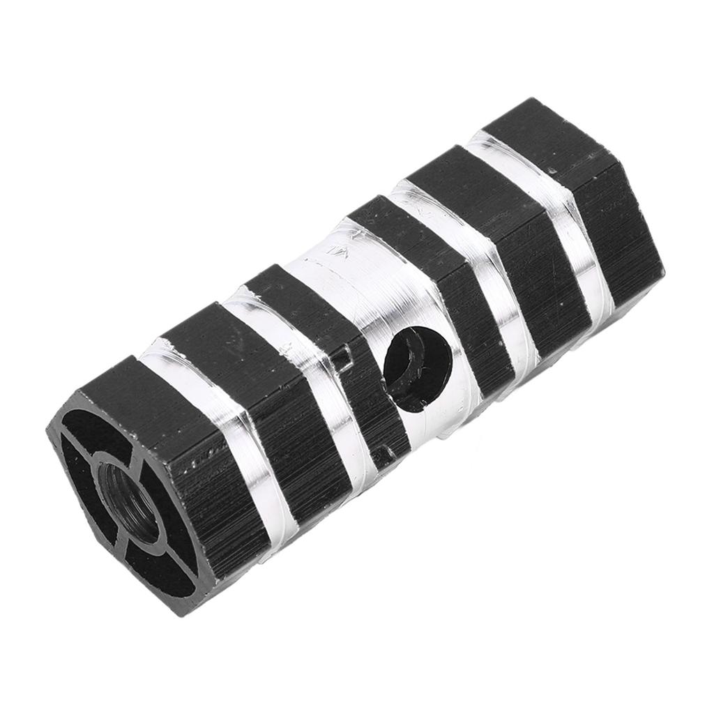 1 Paar Fahrradpedale Achse Fußstütze Stifte Rutschfest Hintere Fußpedale für Mountainbiking Sechseckig