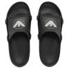 Emporio Armani Flat Eagle Logo Printed Beach Sandals Unisex Sandals Black EX000044AF22191UC001
