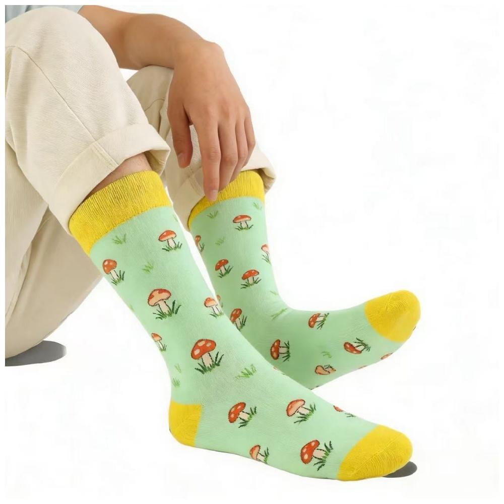 Casual Socks Cotton Sports Daily Animal-Print Socks Unisex Mid-Calf Jacquard Unisex Socks Trendy Socks in Stock