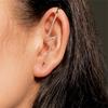 1PC Trendy Punk Shiny Rhinestone Lightning Stud Earrings For Women Ear Hooks Long Needle Piercing Climber Earrings Party Jewelry