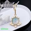 YS Dual-Sided Luminous God's Eye Glass Pendant Keychain