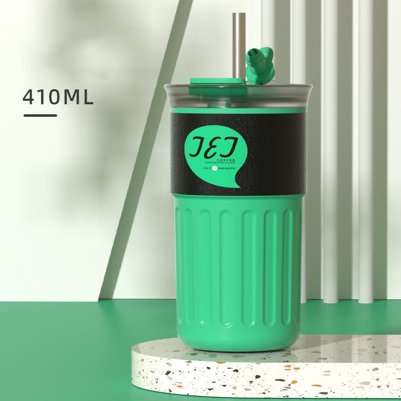 

410ml Capacity 361 Stainless Steel Insulated Coffee Cup Vacuum Flasks Fashion Light Portable Gift Accompanying Water Bottle 410ml