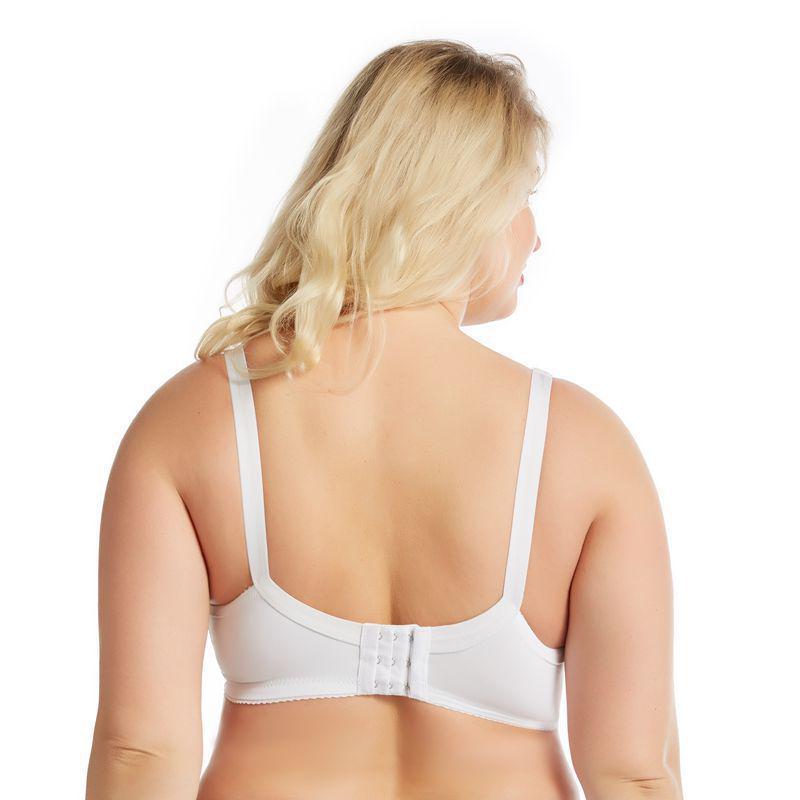 Women's Plus Size Lace Push-Up Bra with Underwire and Side Support