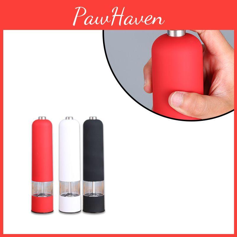 Electric Pepper Grinder Salt Spice Herbal Containers Easy Clean Home Kitchen