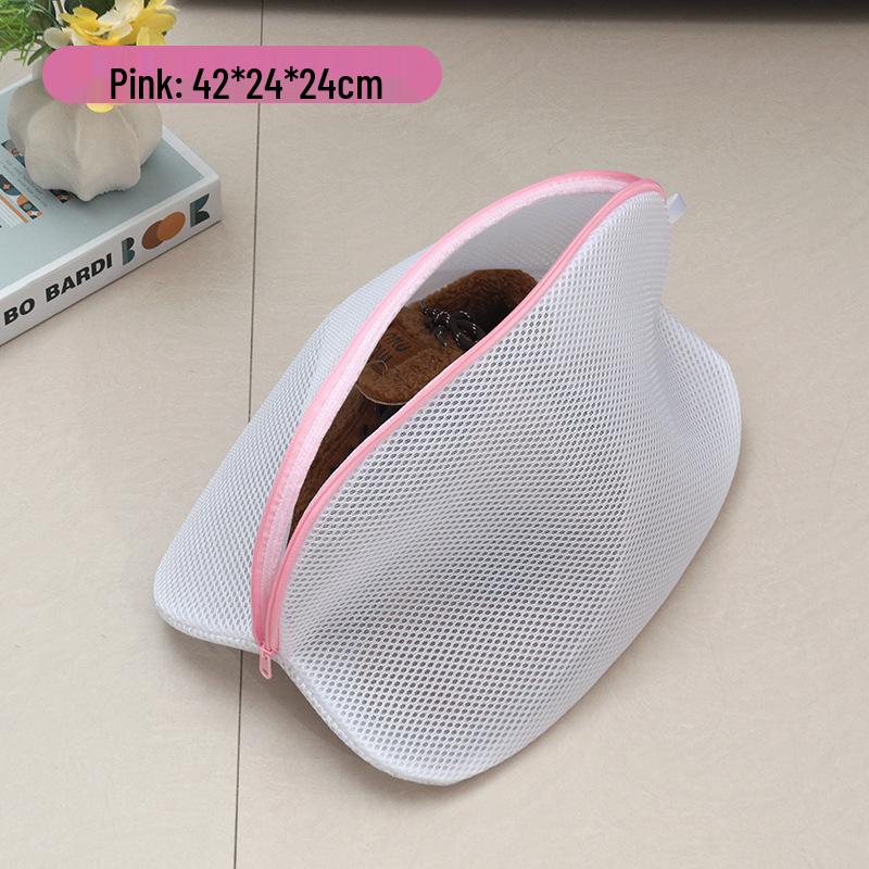 Verdickter Schuhwaschbeutel aus Polyester - Anti-Deformations-Schutz für die Wäsche