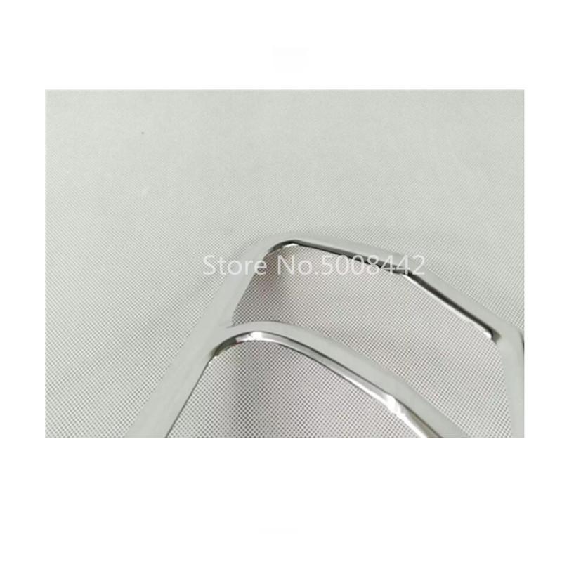 Car ABS Chrome Cover Trim Back Tail Rear Light Lamp Frame Parts 4pcs For Jeep Grand Cherokee 2014 2015 2016 2017 2018