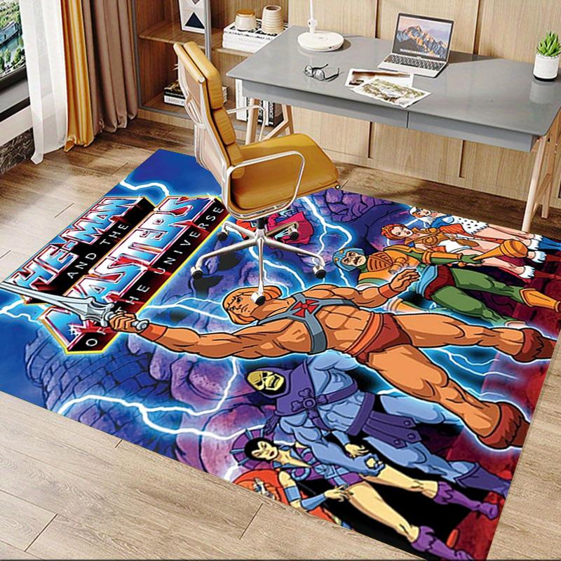 Masters Universe Adventure Carpet For Playroom Bedroom Living Room Sofa Home Decorkids Game Area Rug Nonslip Floor Mat