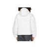 Nike Solid Color Letter Logo Hooded Jacket Women jackets White FB7673-133