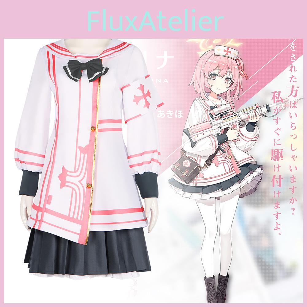 Stunning Blue Archives Cosplay Costume Nurse Outfit For Roleplaying Games