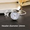 Quartz Movement Open Cuff Wristwatch Butterfly Motif Jewelry Bracelet Watch  Fashion Gift