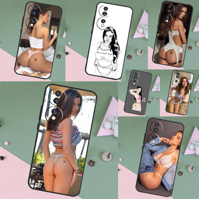 Sexy Lana Rhoades Case For Honor Magic 7 5 6 8 Lite Honor 400 200 Pro 50 70 90 X8c X9a X9b X9c X9d Win RT Cover
