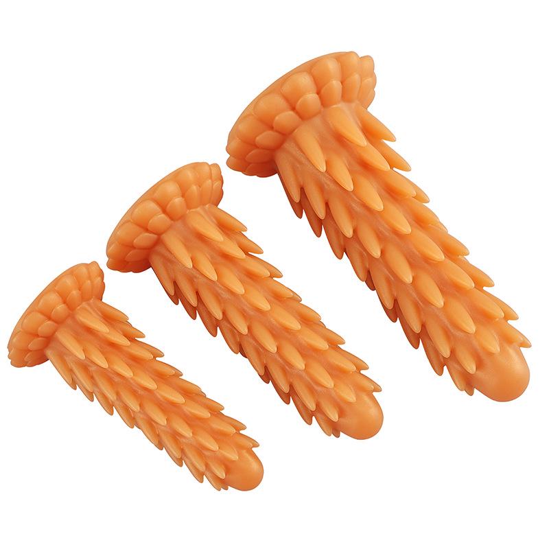 Colorful Luminous Silicone Hedgehog Anal Plug - Outdoor SM Toy for Rear Stimulation