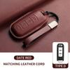 Leather Car Remote Key Case Cover for GAC Trumpchi GS3 GS4 GS5 GM8 GA3 GA4 GA6 SGS7 Empow J11 J12 J13 Car Key Fob Shell Keychain