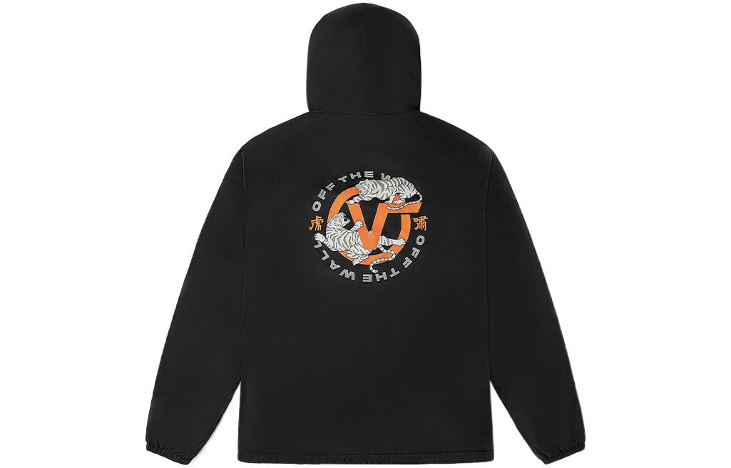 Vans Jackets Unisex Black Hooded Thin Other VN0002BNBLK XL