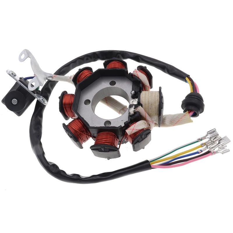 8 Pole Coil AC Ignition Magneto Stator for CG125-8 150cc 250cc Motocross ATV