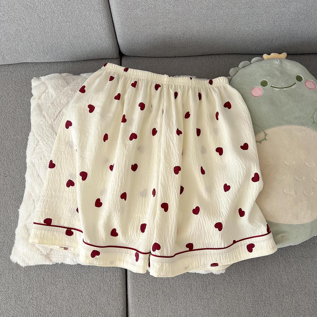 Cloud Cotton Short Sleeve Summer Pajamas for Women - Comfortable, Trendy Shorts Set