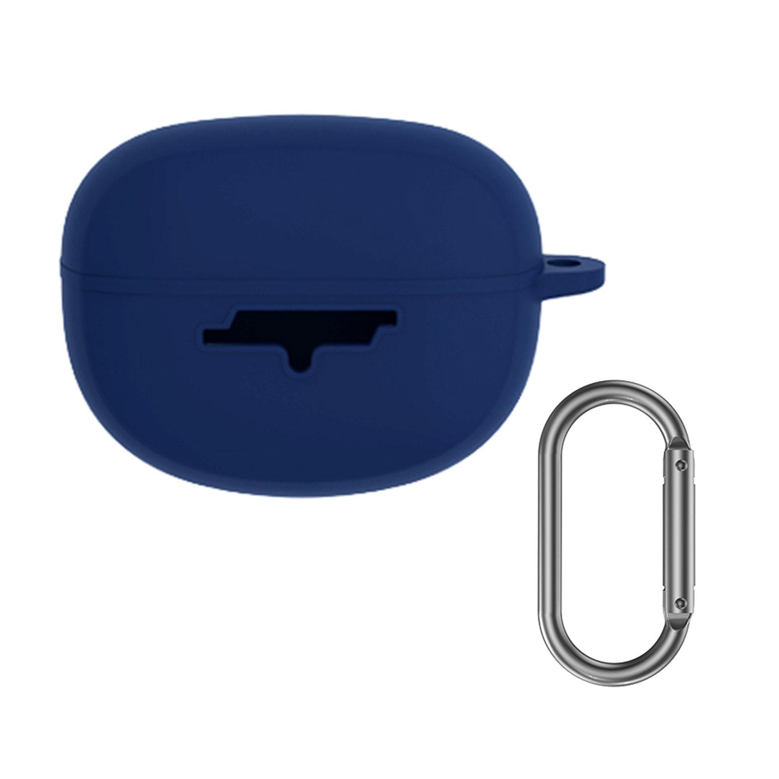 

Силиконовый чехол для ультра открытых наушников-вкладышей Bluetooth-совместимый защитный чехол противоударный защитный чехол синий