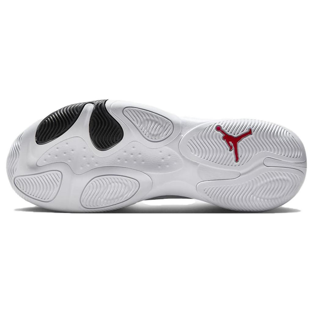 Jordan Max Aura 4 Blanco Negro Rojo Universitario DN3687-160
