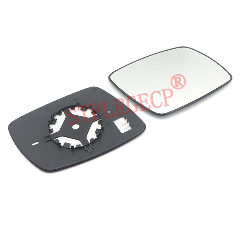 Pour Dodge Journey Fiat Freemont 2009-2020 – Verre de rétroviseur latéral chauffant de remplacement avec plaque – Gauche et Droite