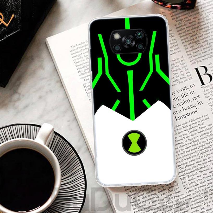 

Cartoon Ben 10 Cover For Xiaomi Poco X7 X6 X5 Pro X3 Nfc F7 Ultra Phone Case F6 F5 X4 F4 Gt F3 M6 M5S M4 M3 Print Shell Poco X7 Xiaomi PocoX3(X3NFC)