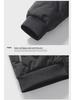 Men's Large Ultrasoft Lambskin Cotton Coat – Warm, Velvet-Lined, Thickened, Casual, Loose-Fit Jacket