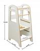 Kitchen Helper For Children Kitchen Helper White Solid Adjustable Polish