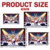 1Pcs Merry Christmas Sanctuary Wall Hanging Decoration Background Xmas Backdrop Decorations For Photo Studio Photo Booth Party