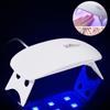 D2 6w Portable Usb Nails Dry Tool Home Mini Nail Lamp Uv Led Gel Polish Cured Pink White Nail Dryer Machine Uv Lamp Cute Desk