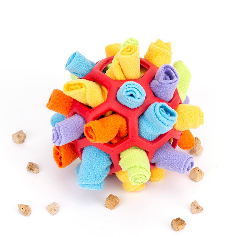 Interactive dog educational toys, various styles, foraging skills, portable pet toy balls