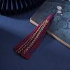 Tibetan Style Handmade Cotton Thread Tassel Ethnic Craft Clothing Accessories Pendant DIY Traditional Handmade Hanging Ornament